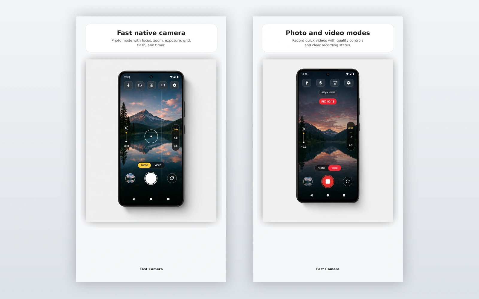 Fast Camera — Photo and video capture
