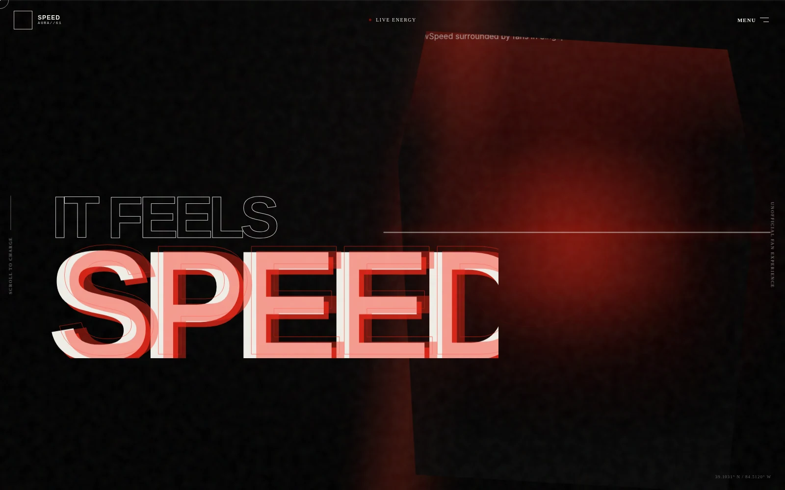 Speed Aura real product interface
